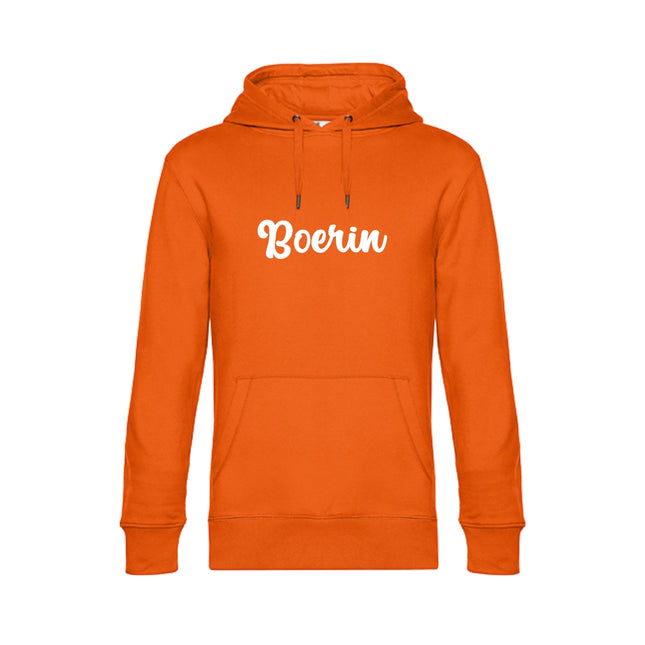 BOERIN hoodie - oranje (dames)