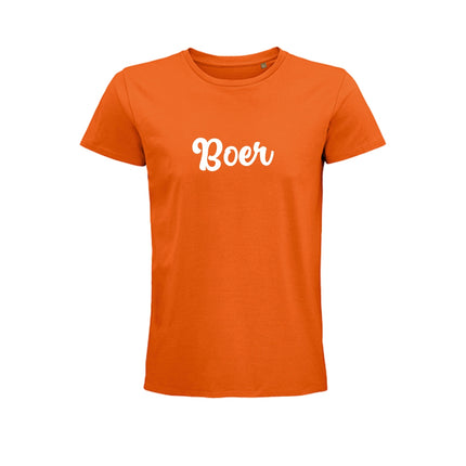 BOER t-shirt - oranje (heren)