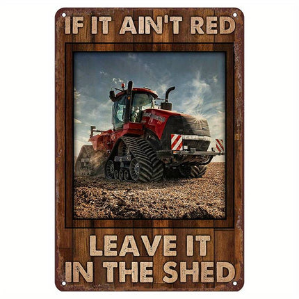 CASE IH metalen bord