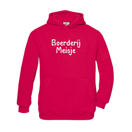 BOERDERIJ MEISJE hoodie KIDS meisjes