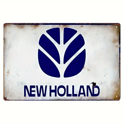 NEW HOLLAND metalen bord