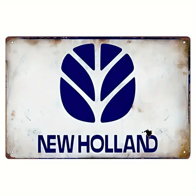 NEW HOLLAND metalen bord