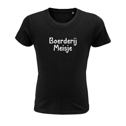 BOERDERIJ MEISJE t-shirt KIDS meisjes