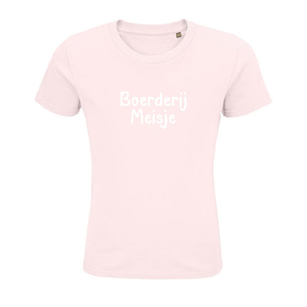 BOERDERIJ MEISJE t-shirt KIDS meisjes