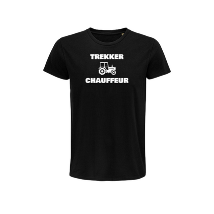 TREKKER CHAUFFEUR t-shirt heren - zwart