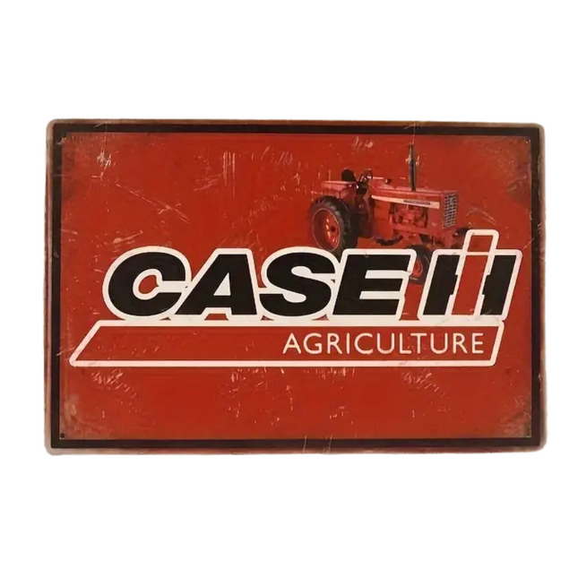 CASE IH metalen bord