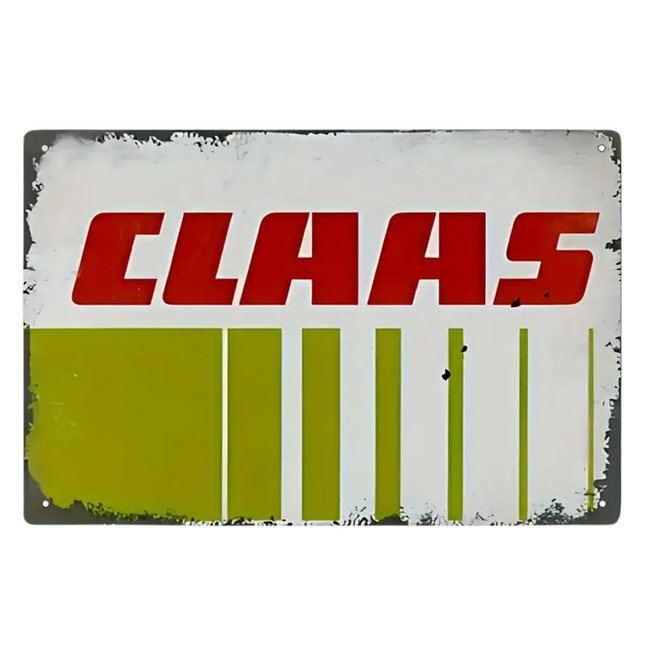 CLAAS metalen bord