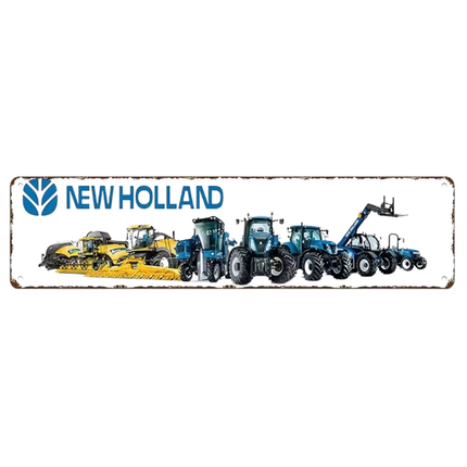NEW HOLLAND metalen bord