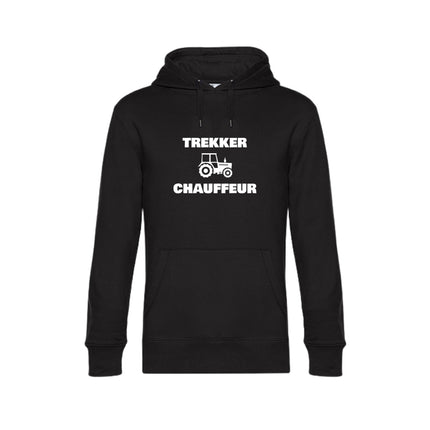 TREKKER CHAUFFEUR dames hoodie - zwart