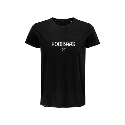 HOOIBAAS t-shirt - zwart